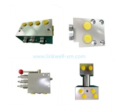 Manifolds for Forklift Attachment